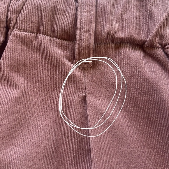 MADEWELL Corduroy Pull-On Tapered Pants Size Small - Picture 12 of 13